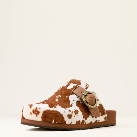 Ariat Womens Country Mules - Cow Hair On
