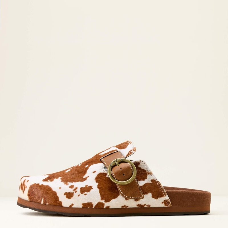 Ariat Womens Country Mules - Cow Hair On