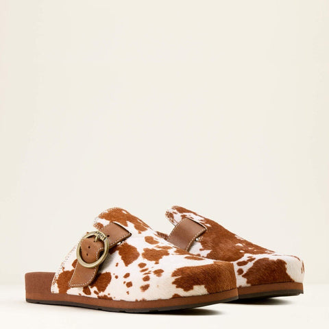 Ariat Womens Country Mules - Cow Hair On