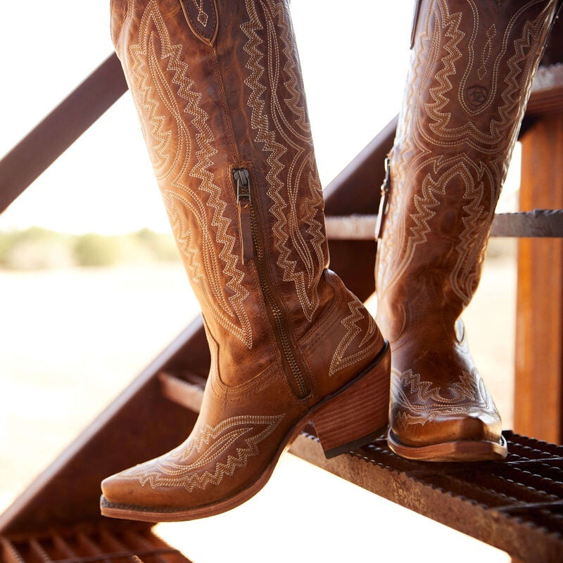 Ariat Womens Casanova X Toe Western Boots - Shades Of Grain