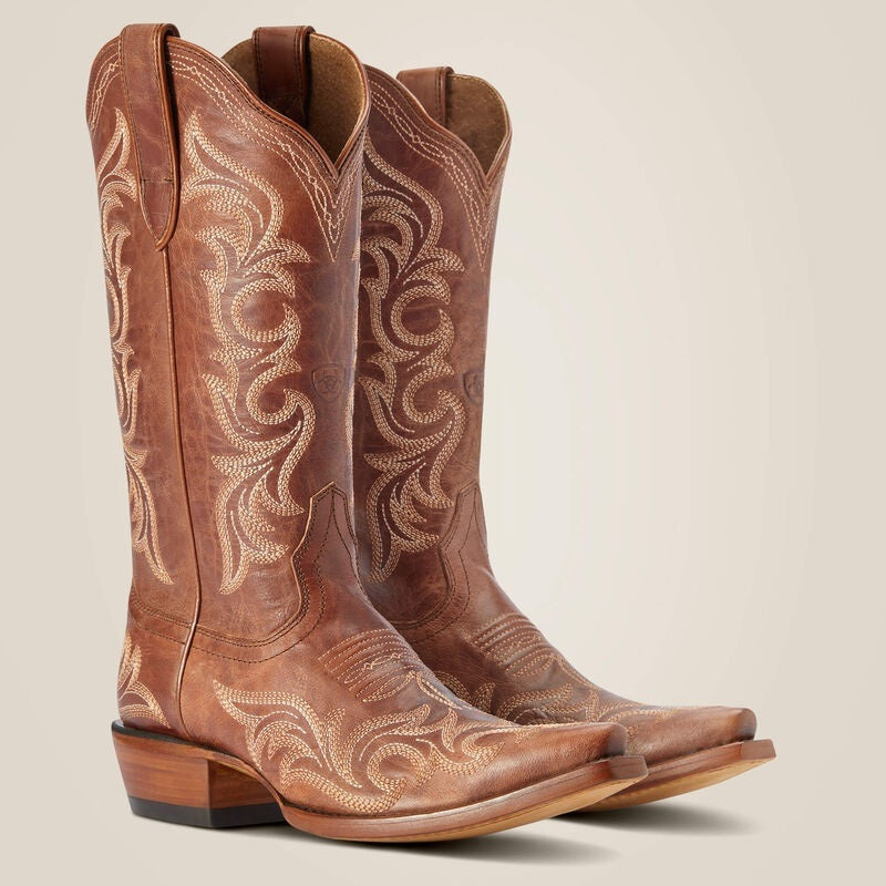 Ariat Womens Hazen Western Boots - Whiskey Barrel