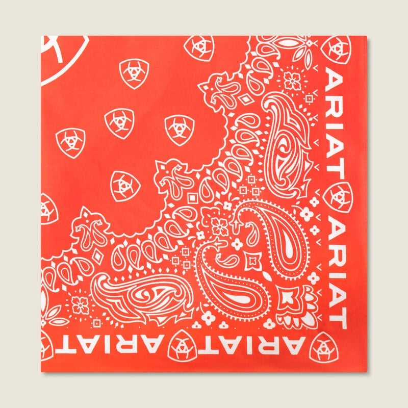 Ariat Bandana - 22 Inch - Red