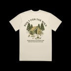 Binks & Bo Unisex Built For The Wild Tent T-Shirts- Natural