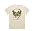 Binks & Bo Unisex Built For The Wild Tent T-Shirts- Natural