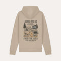Binks & Bo Where The Wild Meets The West- BBQ Organic Cotton Hoodies - Desert Dust