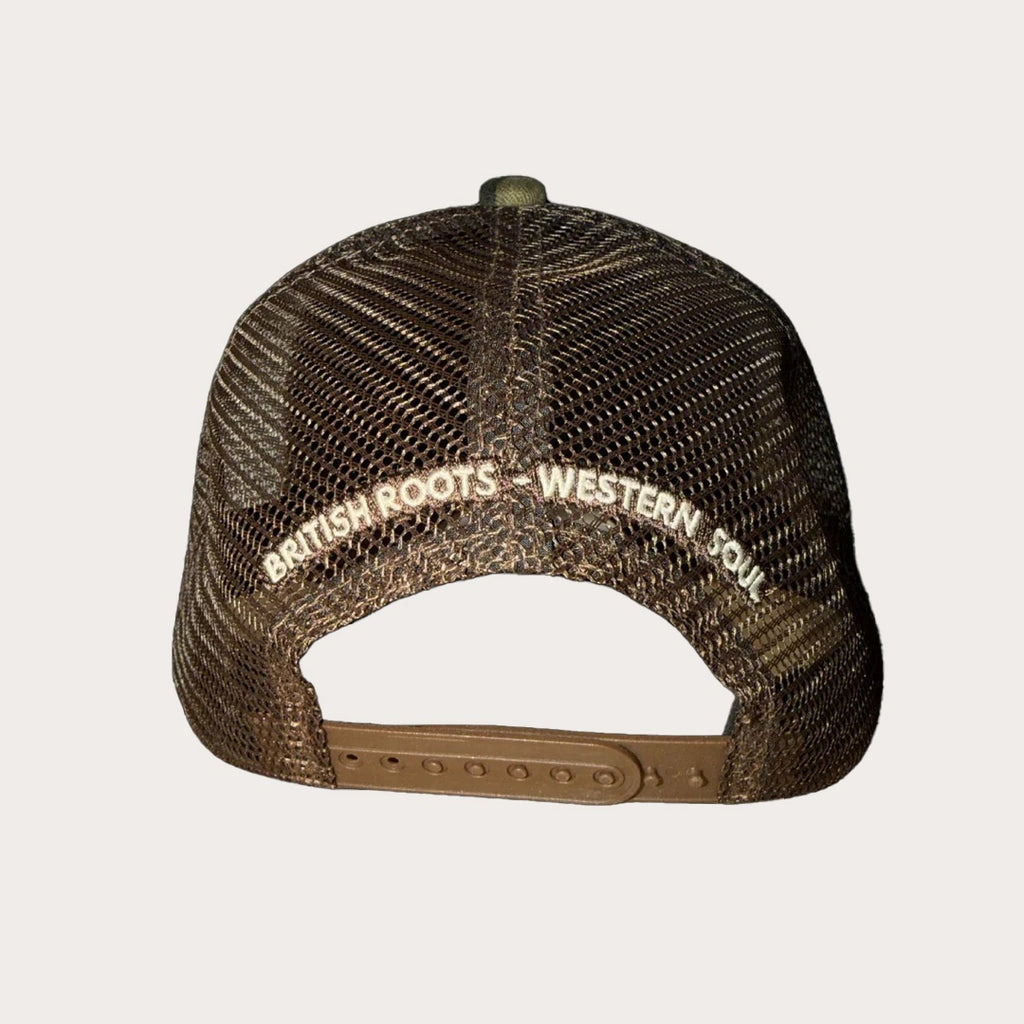 Binks & Bo Signature Camo Cattle Brand Cap
