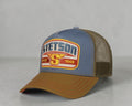 Stetson Since 1865 S Patch Trucker Cap - Brown/Blue