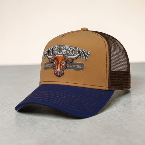 Stetson New Pure Life Trucker Hat - Brown