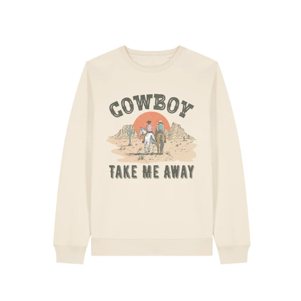 Binks & Bo Cowboy Take Me Away Sweaters - Ecru