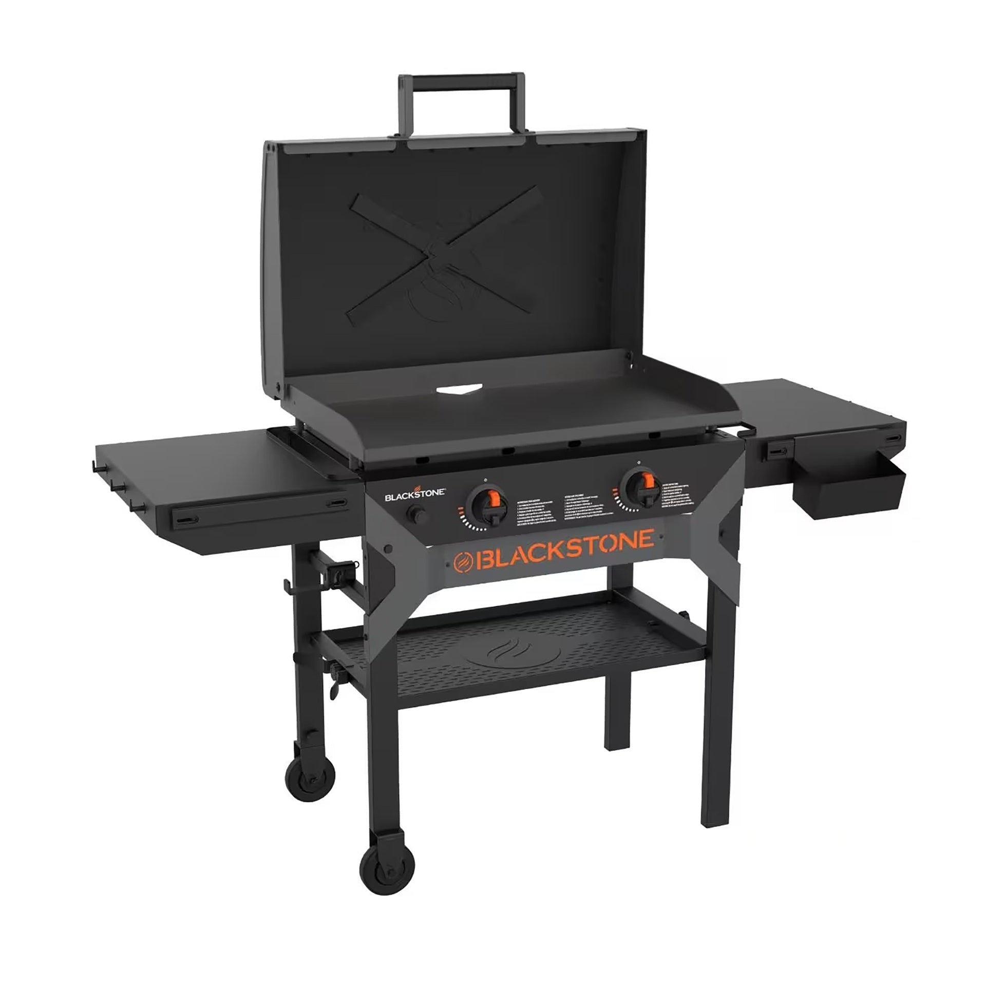 Blackstone 28'' Iron Forged Griddle Station with Hood