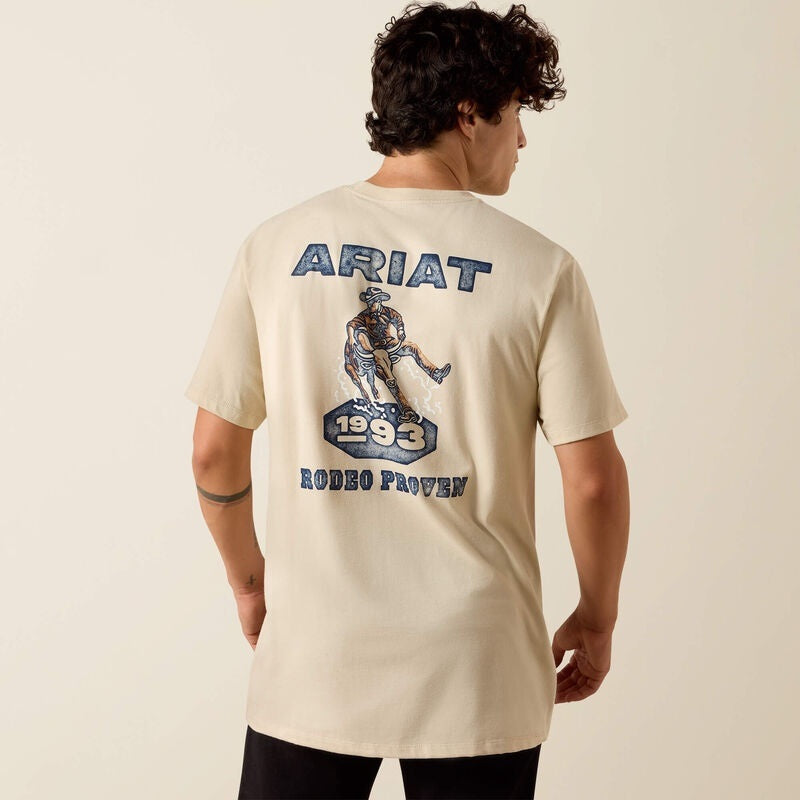 Ariat Proven Stamp Classic Fit T-Shirts - Natural