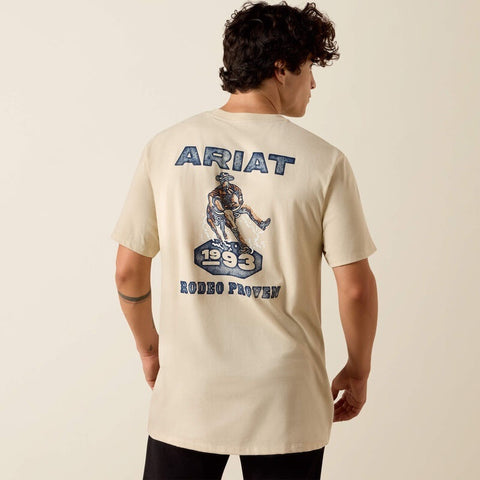 Ariat Proven Stamp Classic Fit T-Shirts - Natural