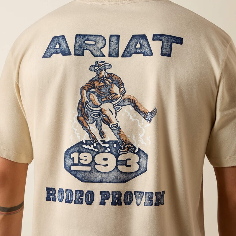 Ariat Proven Stamp Classic Fit T-Shirts - Natural