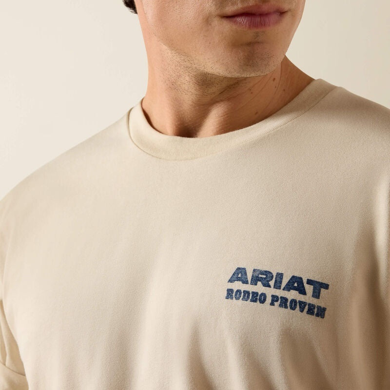 Ariat Proven Stamp Classic Fit T-Shirts - Natural