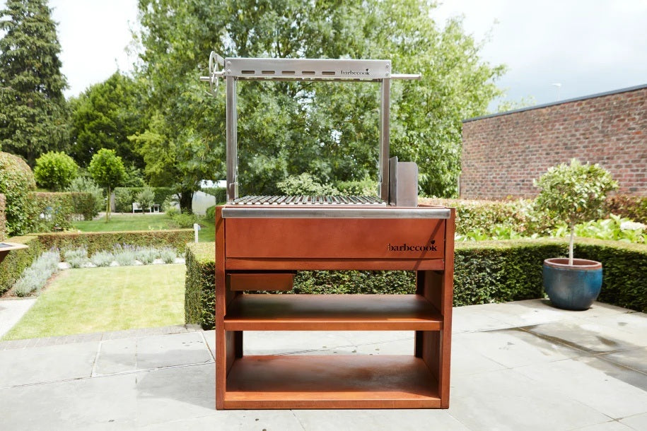 Buschbeck Barbecook Pedro Asado In Corten and Stainless Steel