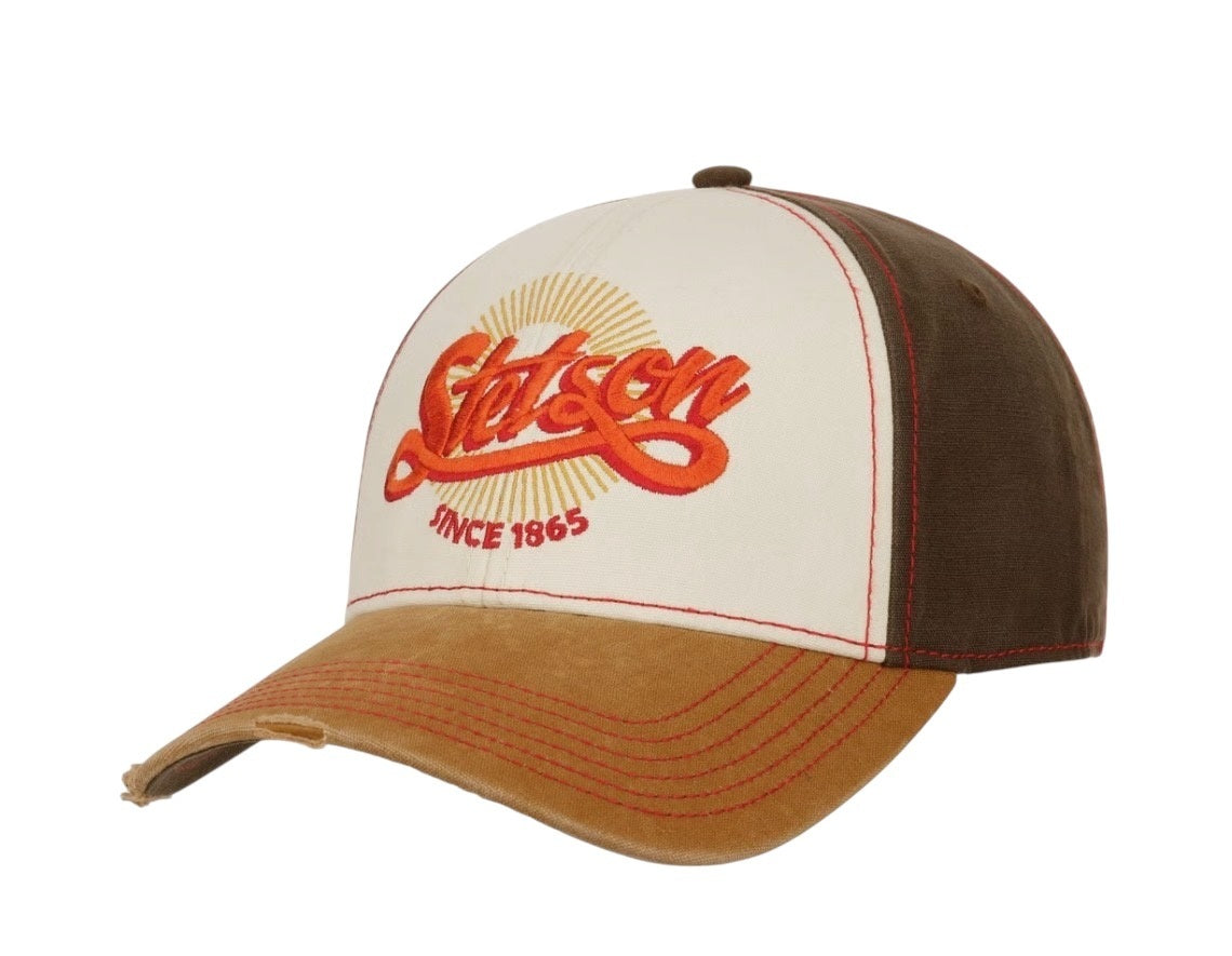 Stetson Cotton Vintage Cap - Dark Brown