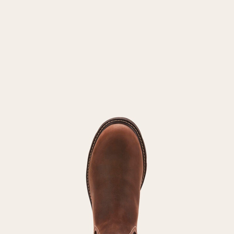 Ariat Mens Groundbreaker Chelsea Waterproof Steel Toe Work Boots