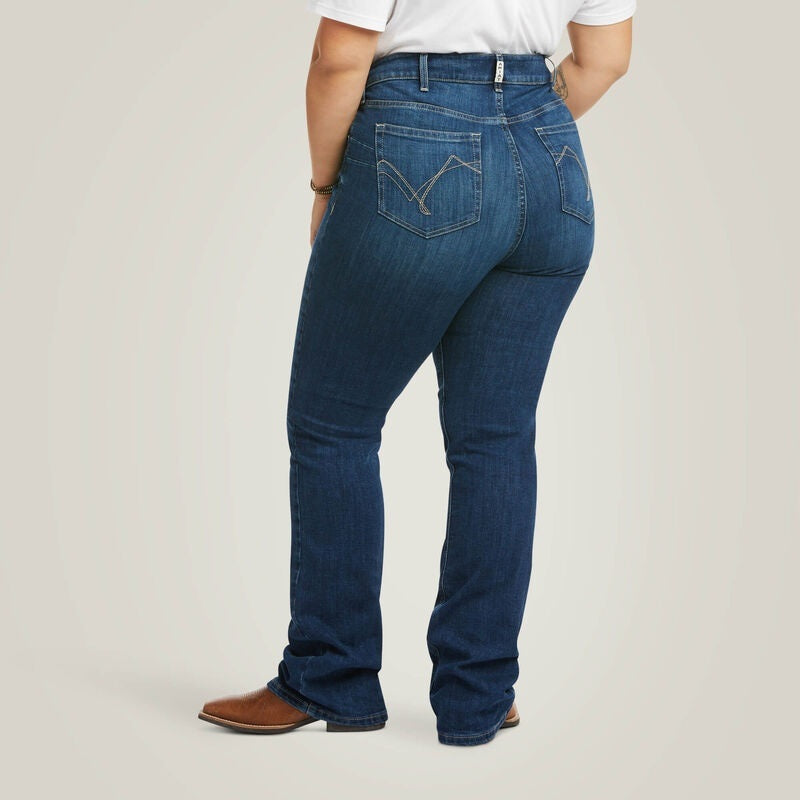 Ariat Womens R.E.A.L Perfect Rise Abby Straight Jeans - Mackenzie