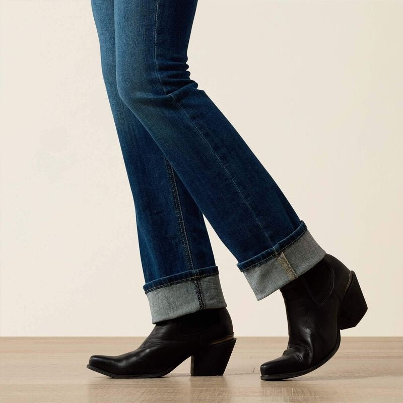 Ariat Womens R.E.A.L Perfect Rise Abby Straight Jeans - Mackenzie