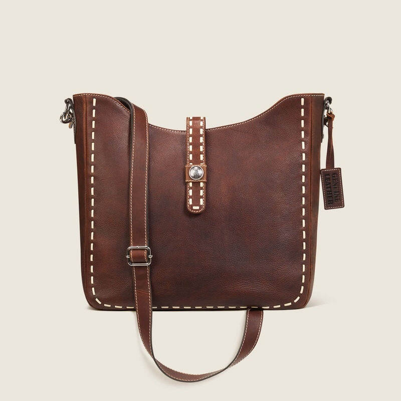 Ariat Womens Teagan Large Crossbody Handbag - Brown