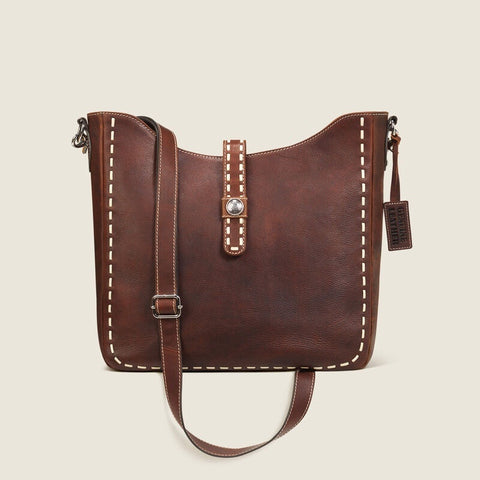Ariat Womens Teagan Large Crossbody Handbag - Brown