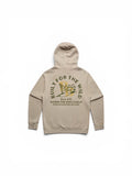 Binks & Bo Mens Built For The Wild Duck Hunt Hoodies - Faded Taupe