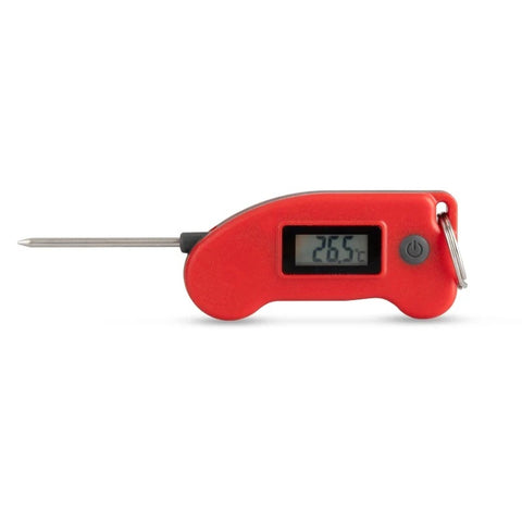 Keyring Thermometer Red
