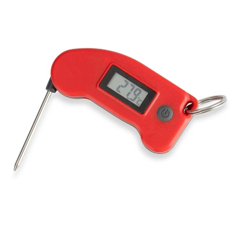 Keyring Thermometer Red