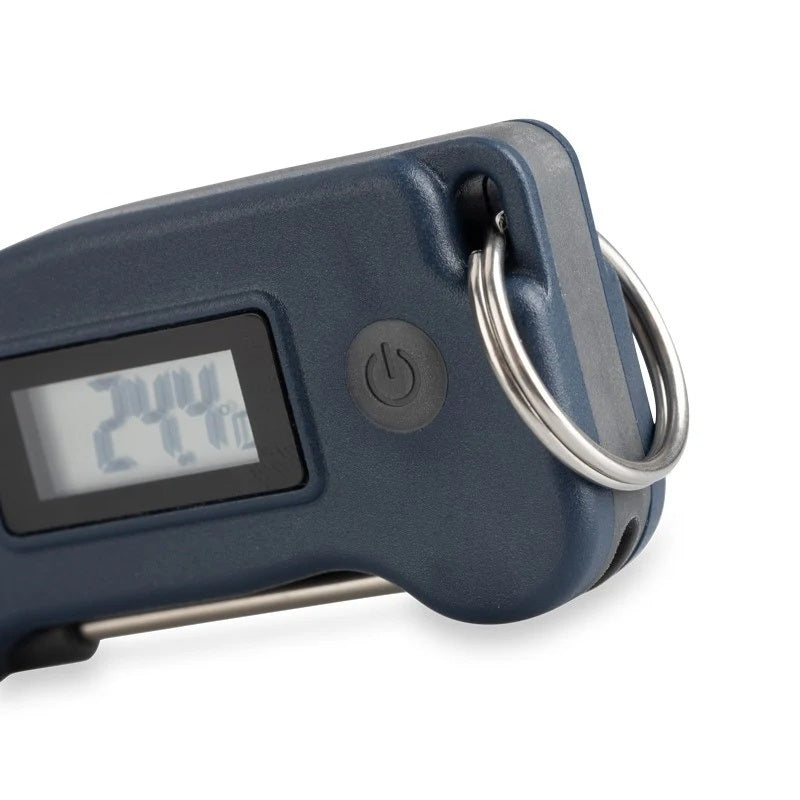Keyring Thermometer Blue