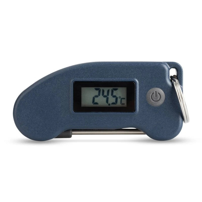 Keyring Thermometer Blue