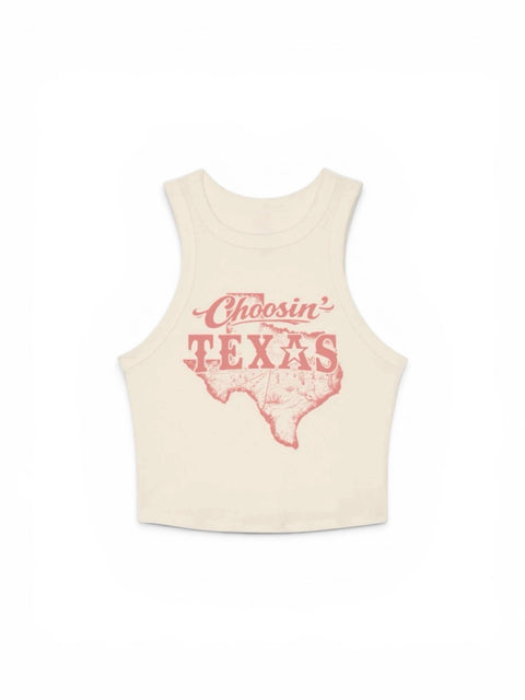 Binks & Bo Choosin' Texas Vest Tops - Natural