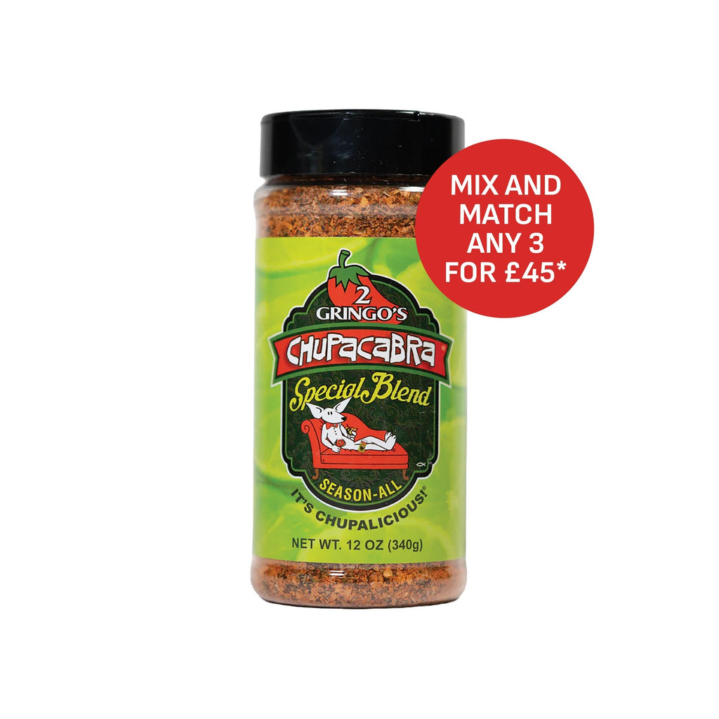 2 Gringos Chupacabra 'Special Blend' Rub - 340g (12oz)