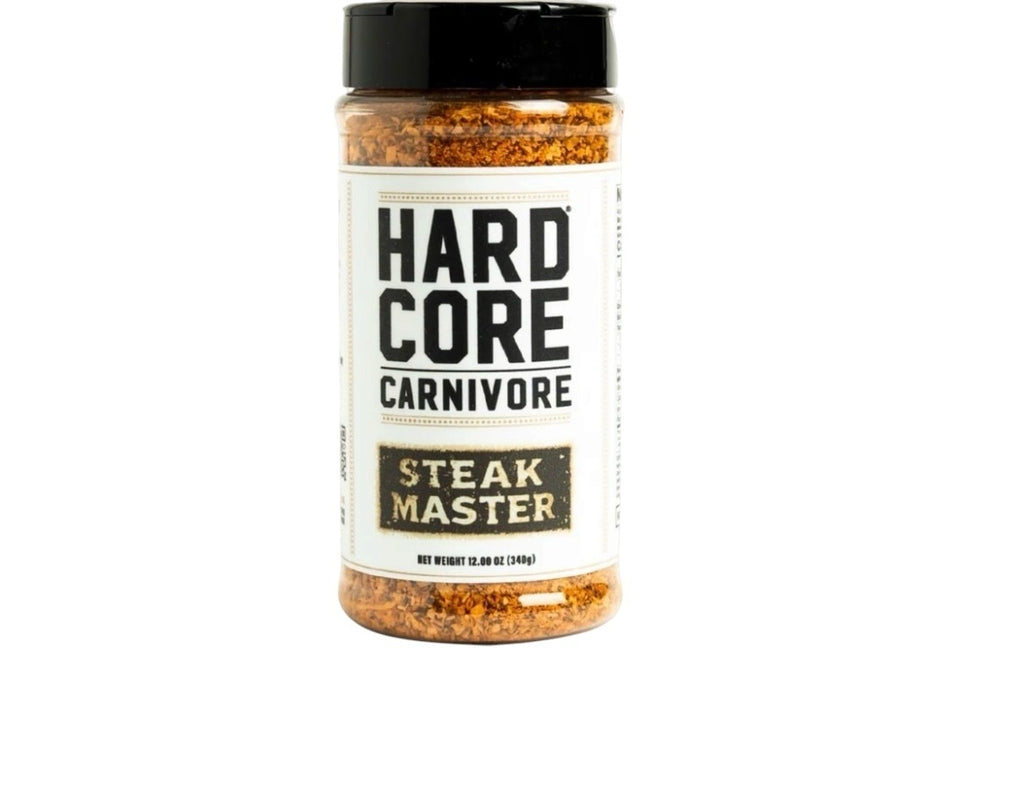 Hardcore Carnivore Steak Master Seasoning - 350g (12oz)