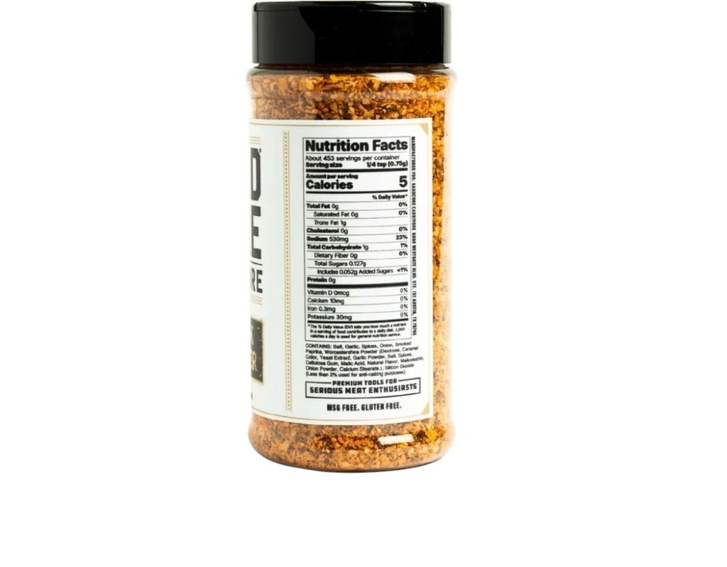 Hardcore Carnivore Steak Master Seasoning - 350g (12oz)