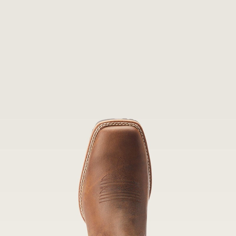 Ariat Mens Hybrid Low Boy Wide Square Toe Chelsea Boots - Old Earth