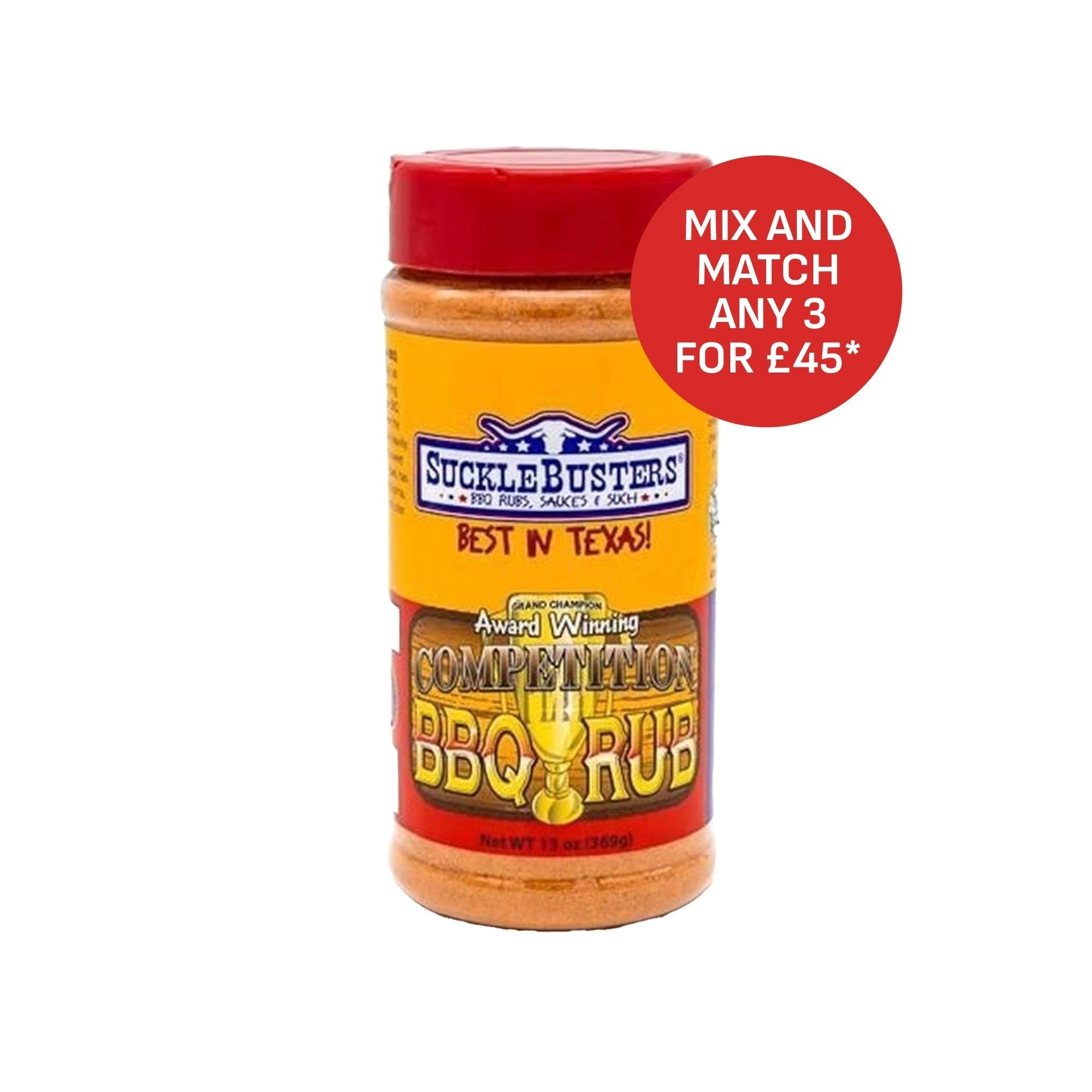 Sucklebusters Competition BBQ Rub 368g - (13oz)