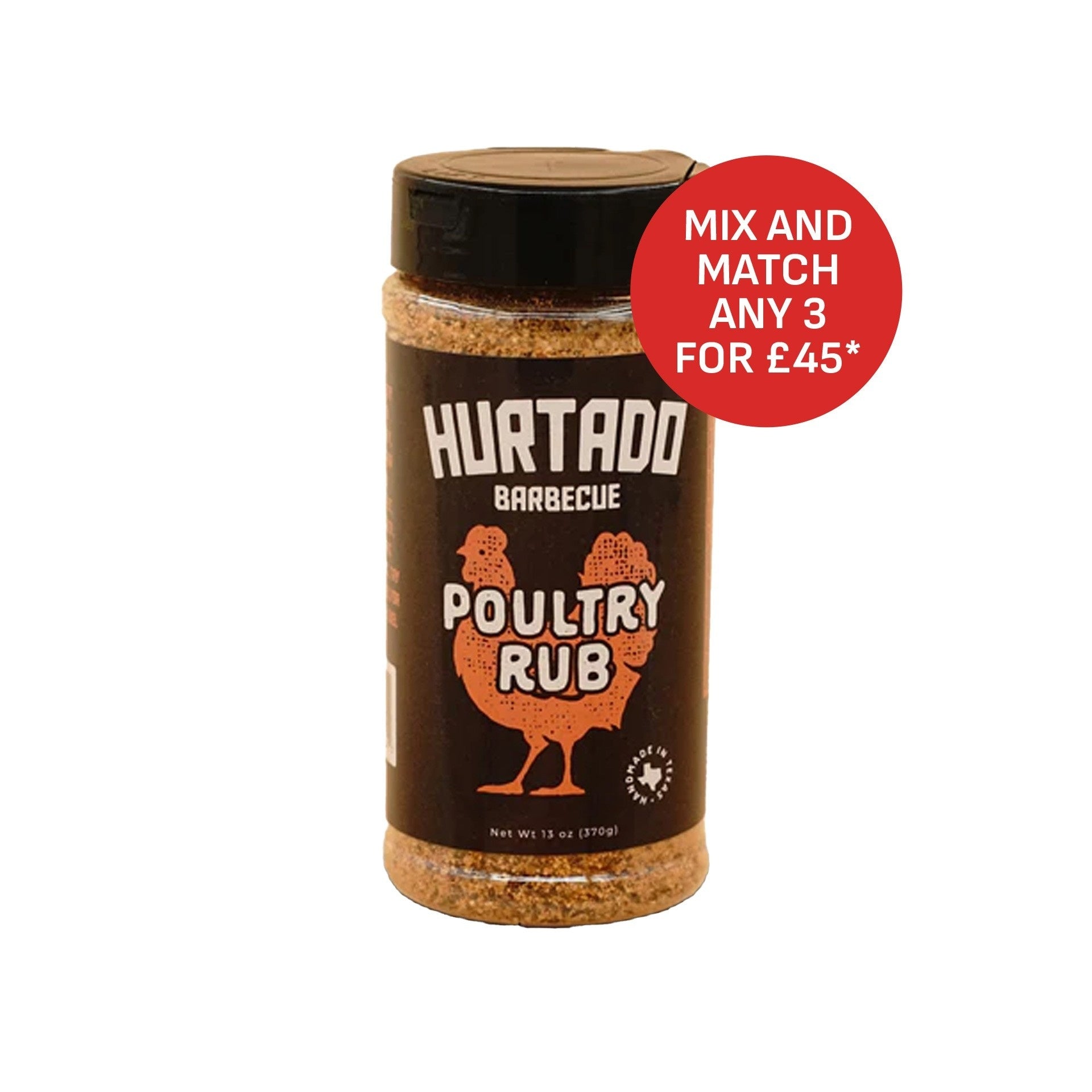 Sucklebusters Hurtado Poultry Rub - 370g (12oz)