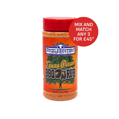 Sucklebusters Texas Pecan BBQ Rub - 340g (12oz)