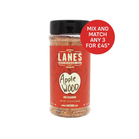 Lane's BBQ 'Applewood' Rub 354g (12.5oz)