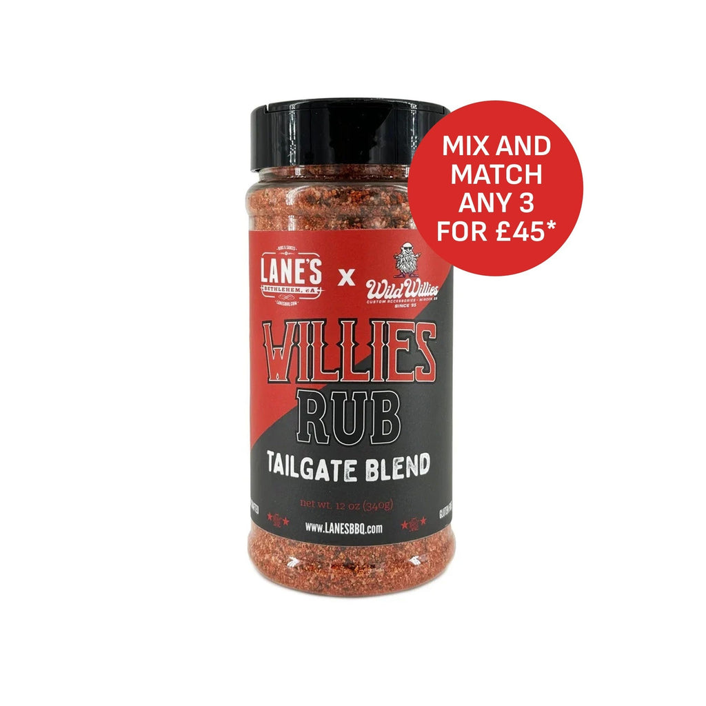 Lane's BBQ 'Wild Willies All Purpose' Rub 340g (12oz)