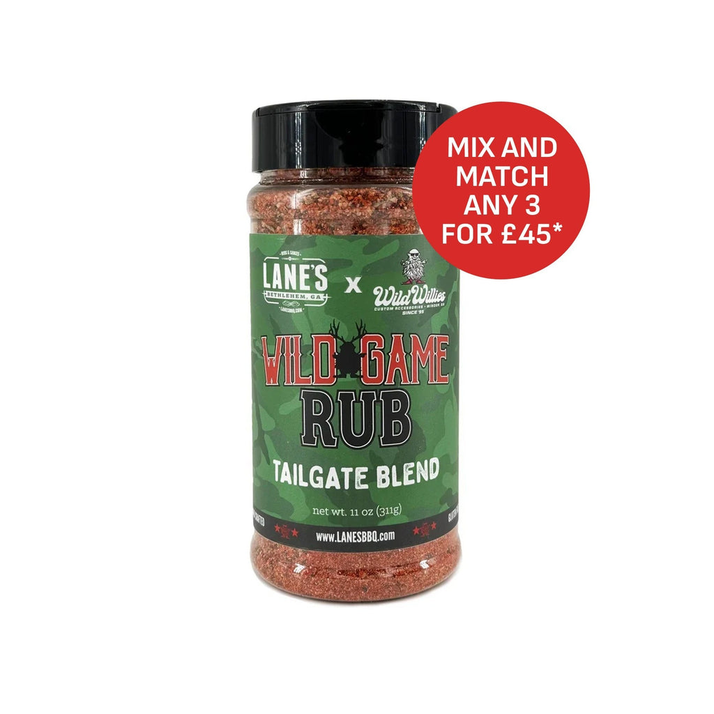 Lane's BBQ 'Wild Willies Game' Rub 311g (11oz)