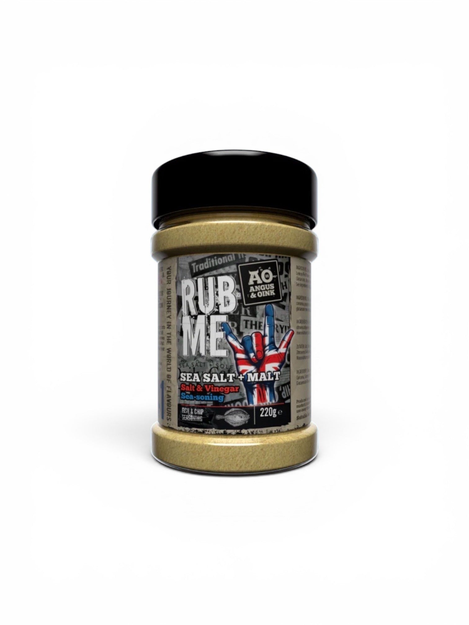 Sea Salt & Malt BBQ Rub - 220g