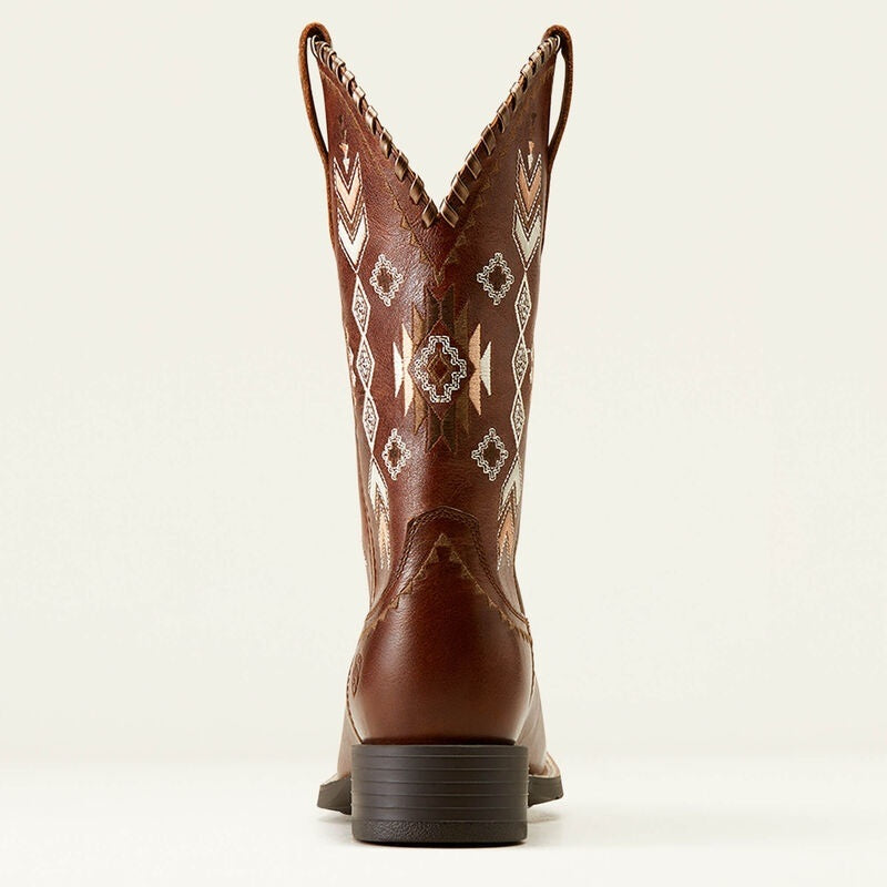 Ariat Womens Round Up Skyler Western Boots - Canyon Tan