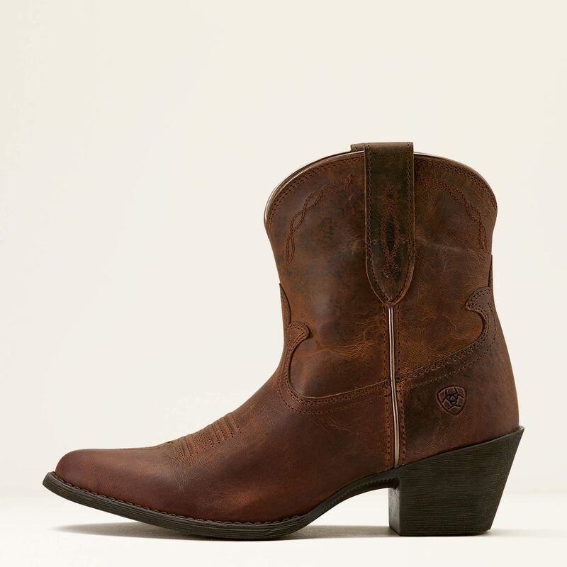 Ariat Womens Maggie J Toe Western Boots - Sassy Brown