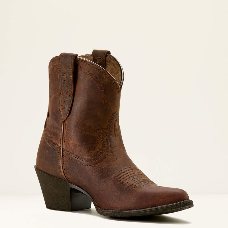 Ariat Womens Maggie J Toe Western Boots - Sassy Brown