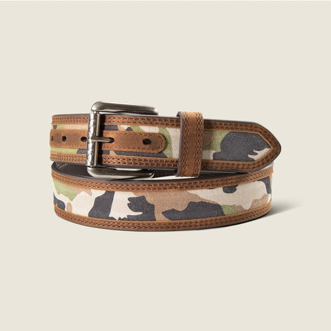 Ariat Work Inlay Belts - Camo