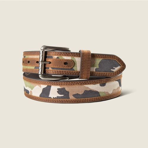 Ariat Work Inlay Belts - Camo