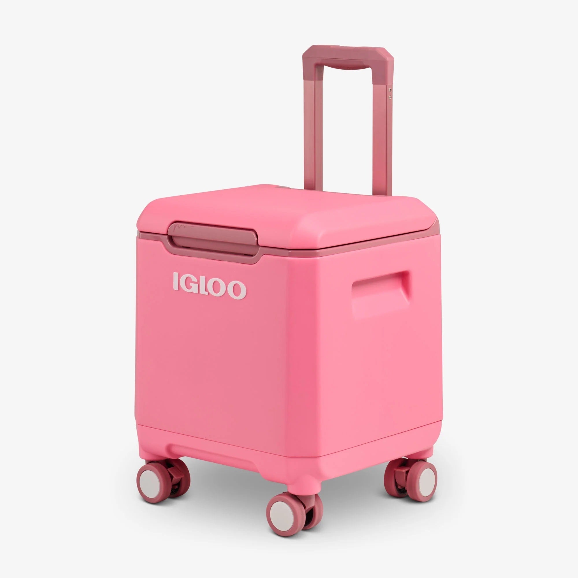 Igloo Tag Along Too Spinner Cooler 20QT - Thrift Pink