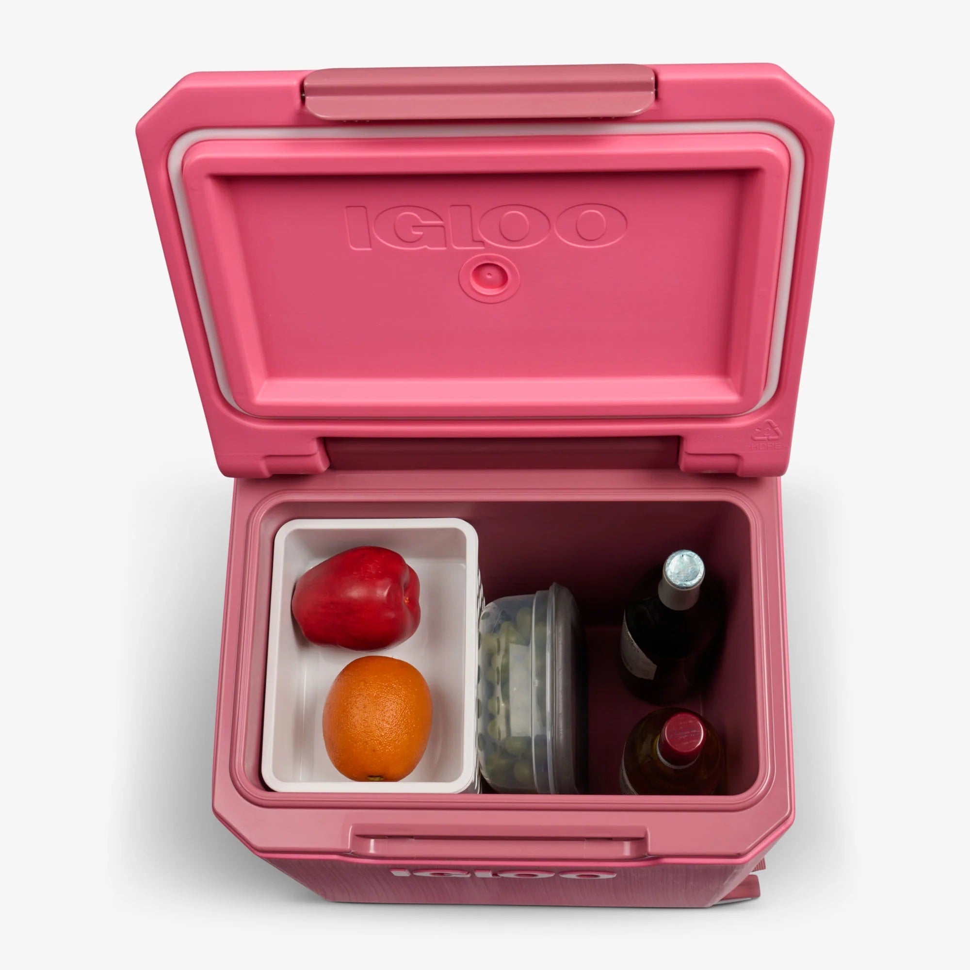 Igloo Tag Along Too Spinner Cooler 20QT - Thrift Pink