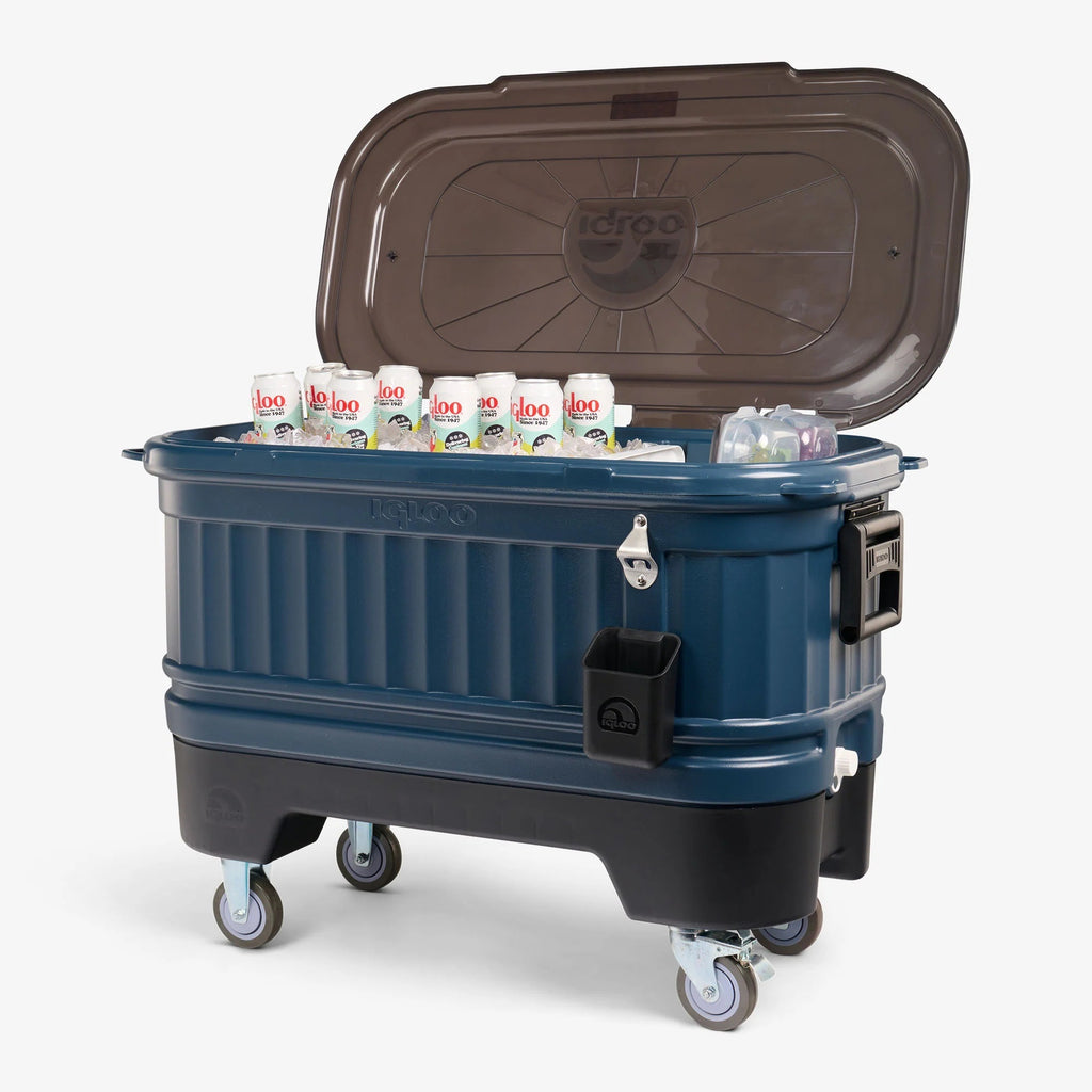 Igloo Party Bar 125QT Cooler - Rugged Blue